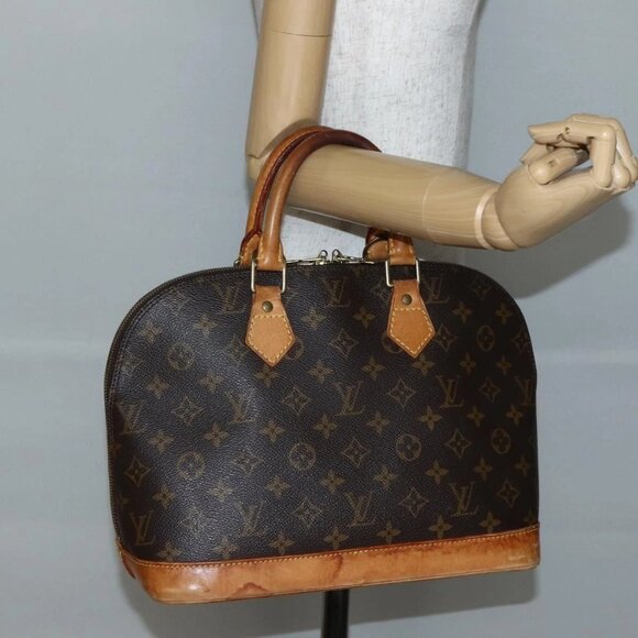 LOUIS VUITTON Monogram Alma Hand Bag M51130 LV Auth BA5855 - Picture 1 of 16